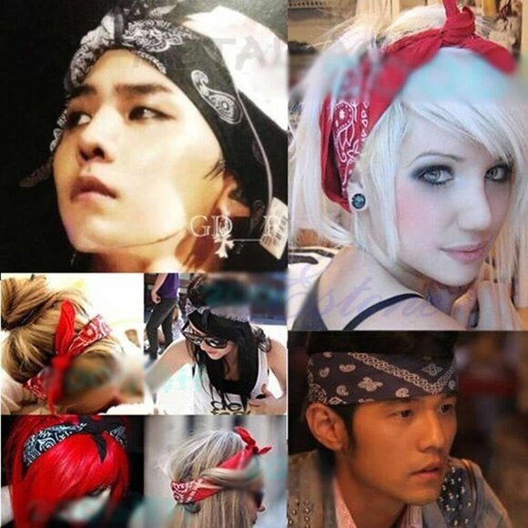 1s, 6s, 9s or 12 Pack Cowboy Bandanas Bandana with Original Paisley Pattern - Picture 3 of 8